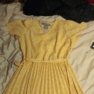 Lark + Grey Yellow Dress